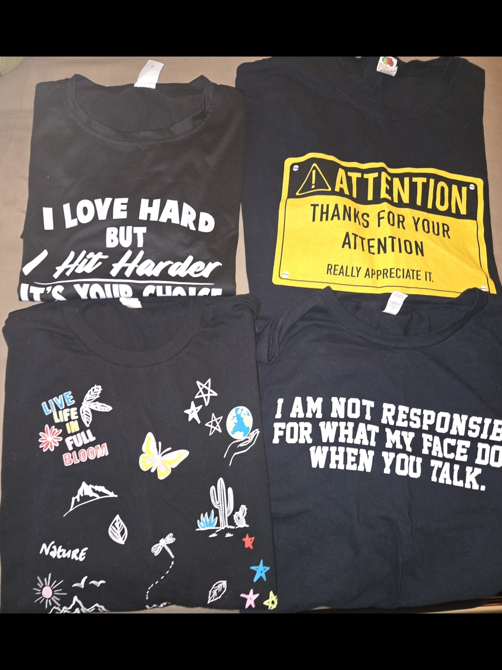 4 T-Shirts